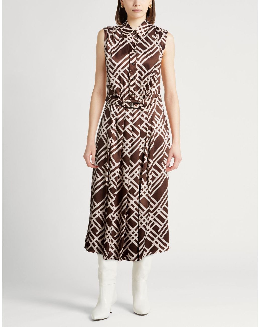 Liu Jo Natural Midi Dress