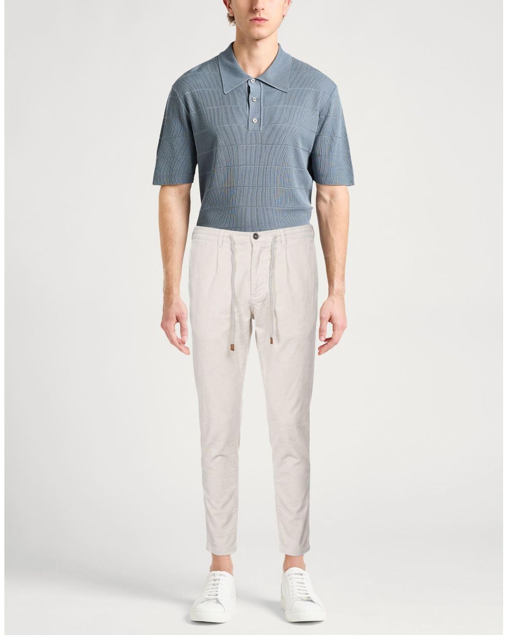 Eleventy Natural Trouser for men