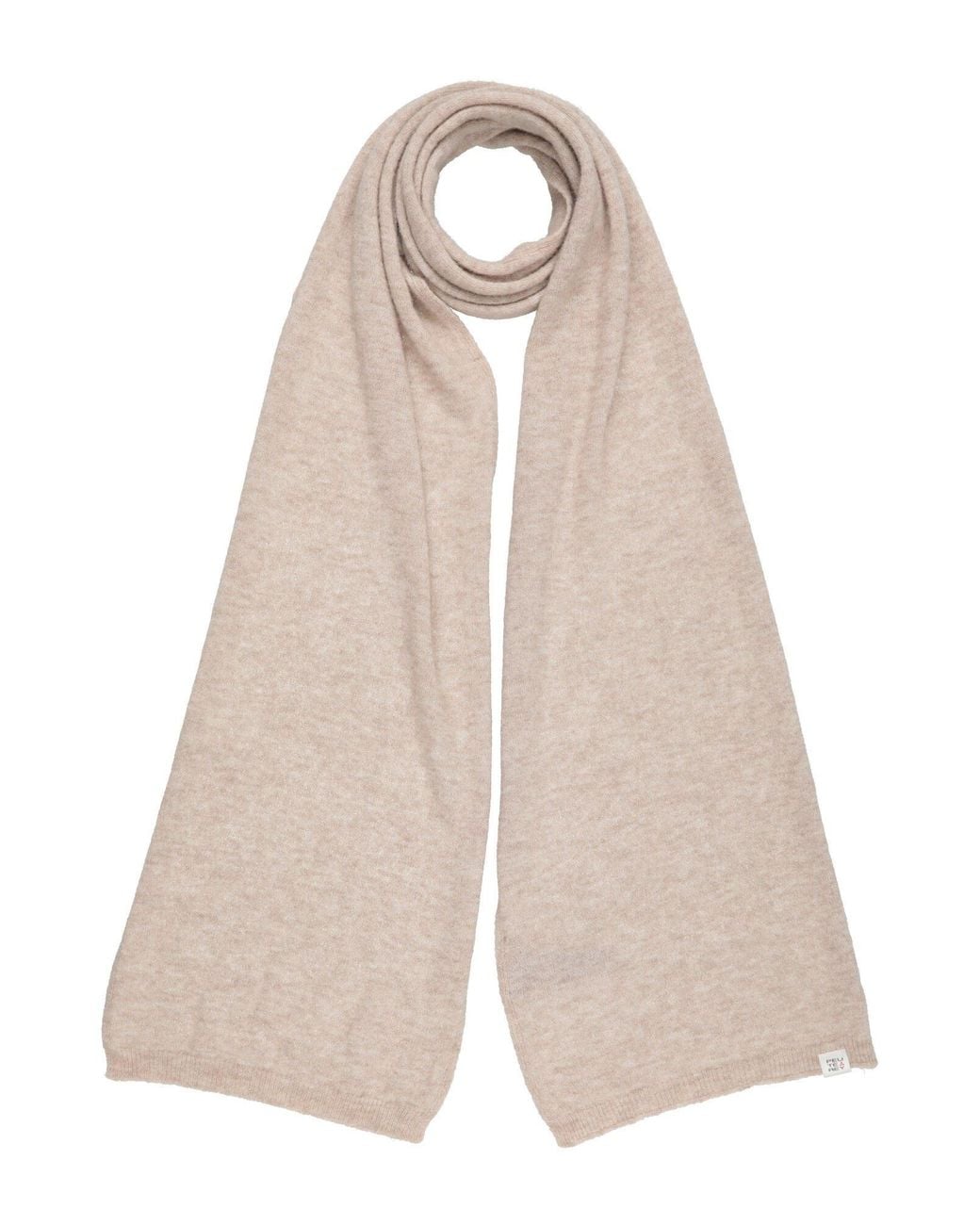 Peuterey White Scarf Alpaca Wool, Polyamide, Virgin Wool