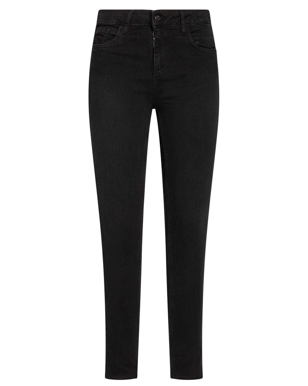 Rebel Queen Black Jeans Cotton, Elastane