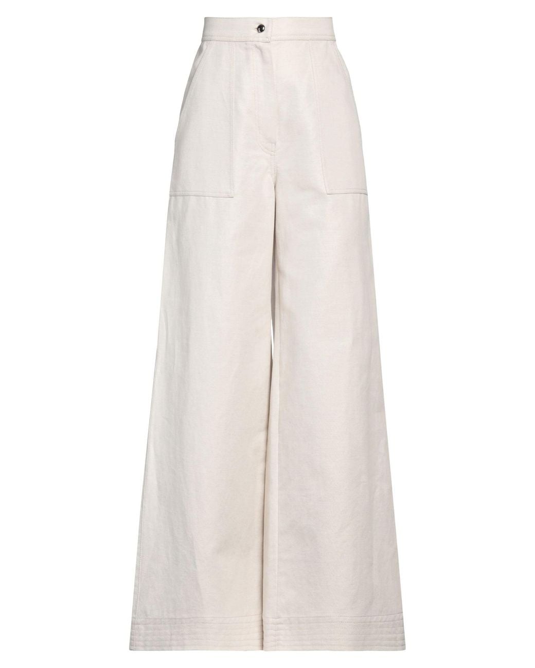 Max Mara White Trouser