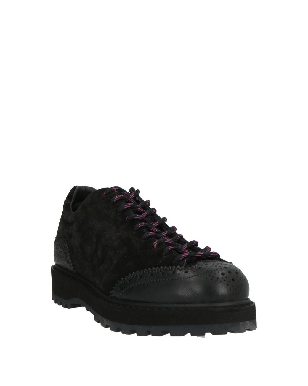 Diemme Black Ampezzo Lace-Up Shoes Leather for men
