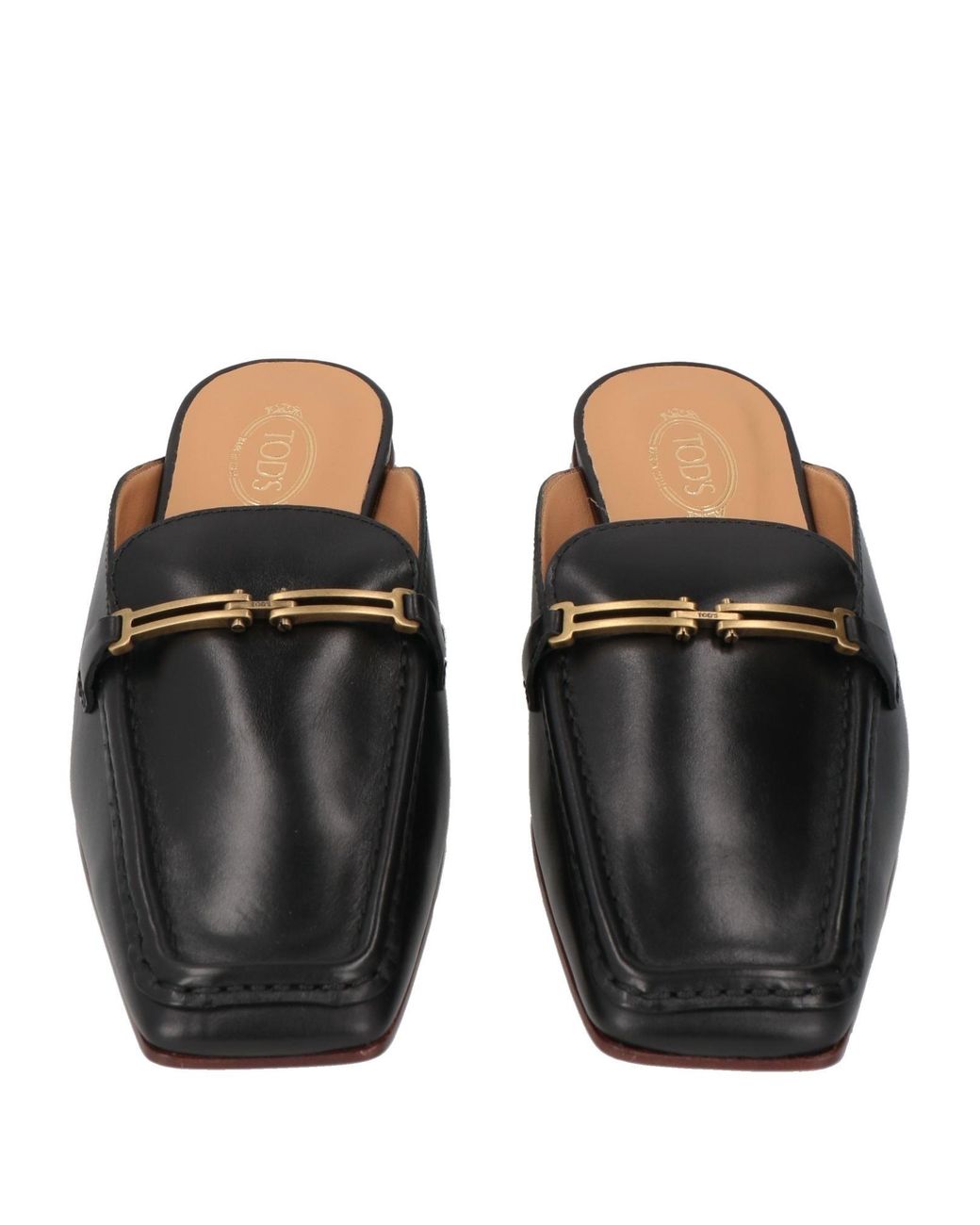 Tod's Black Mules & Clogs