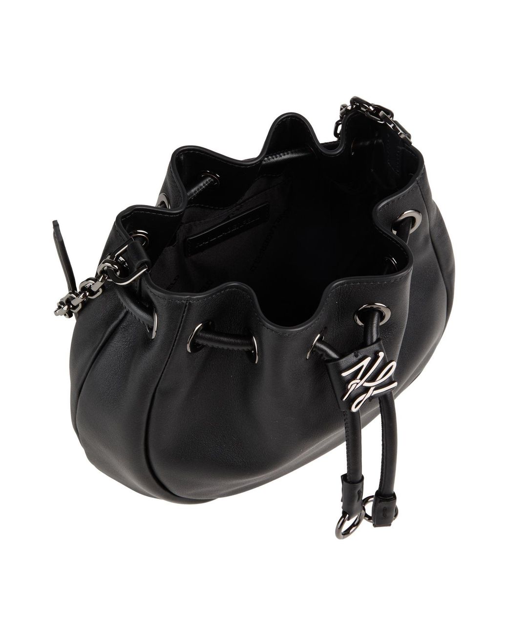 Karl Lagerfeld Black Cross-Body Bag