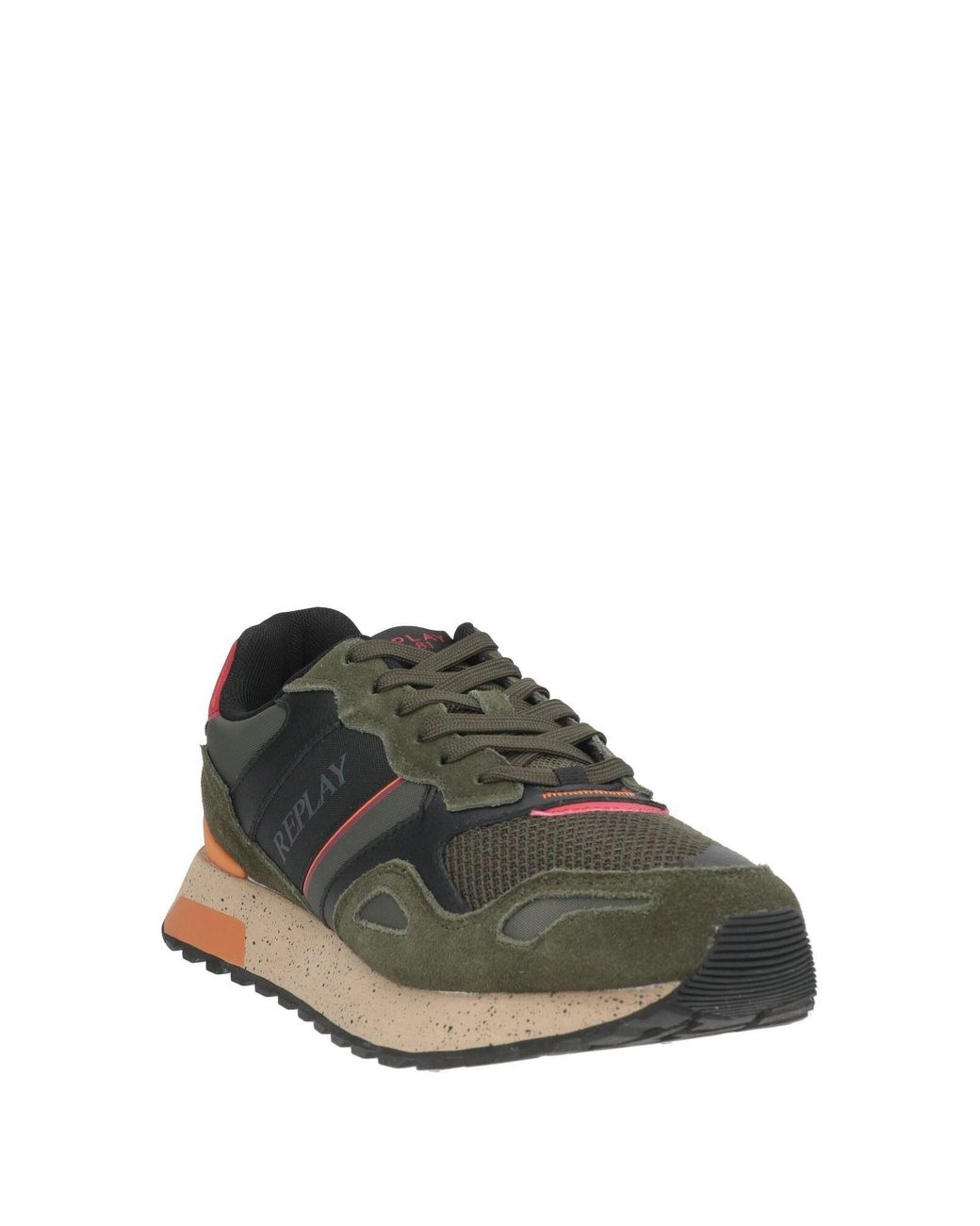 Replay Green Trainers for men