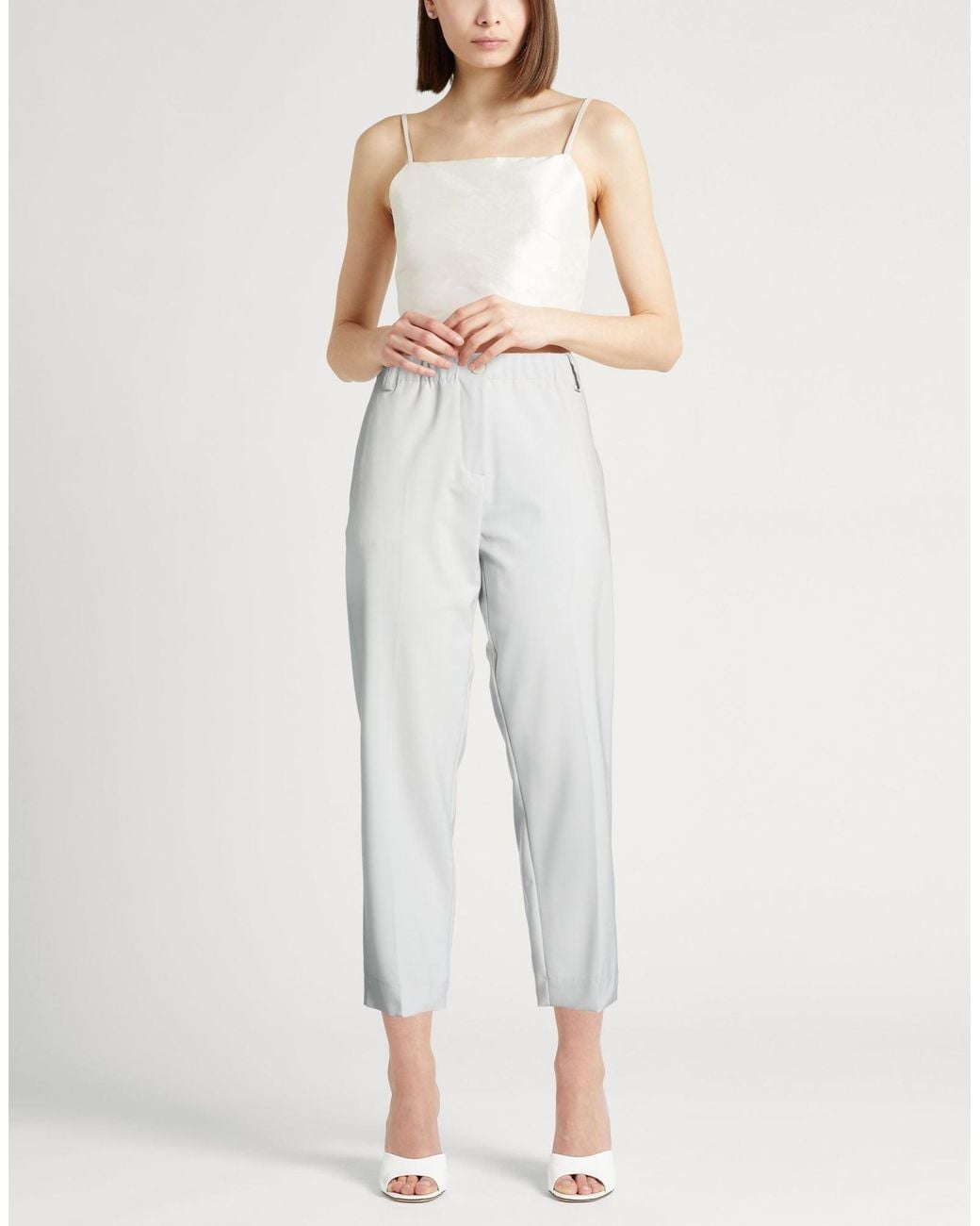 Alysi White Pants