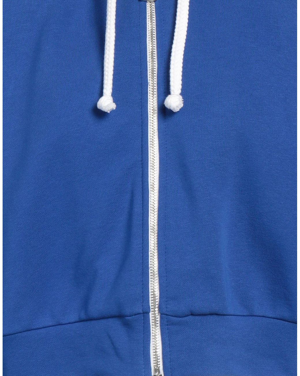 Jijil Blue Sweatshirt Cotton, Polyester, Polyamide, Nylon, Elastane