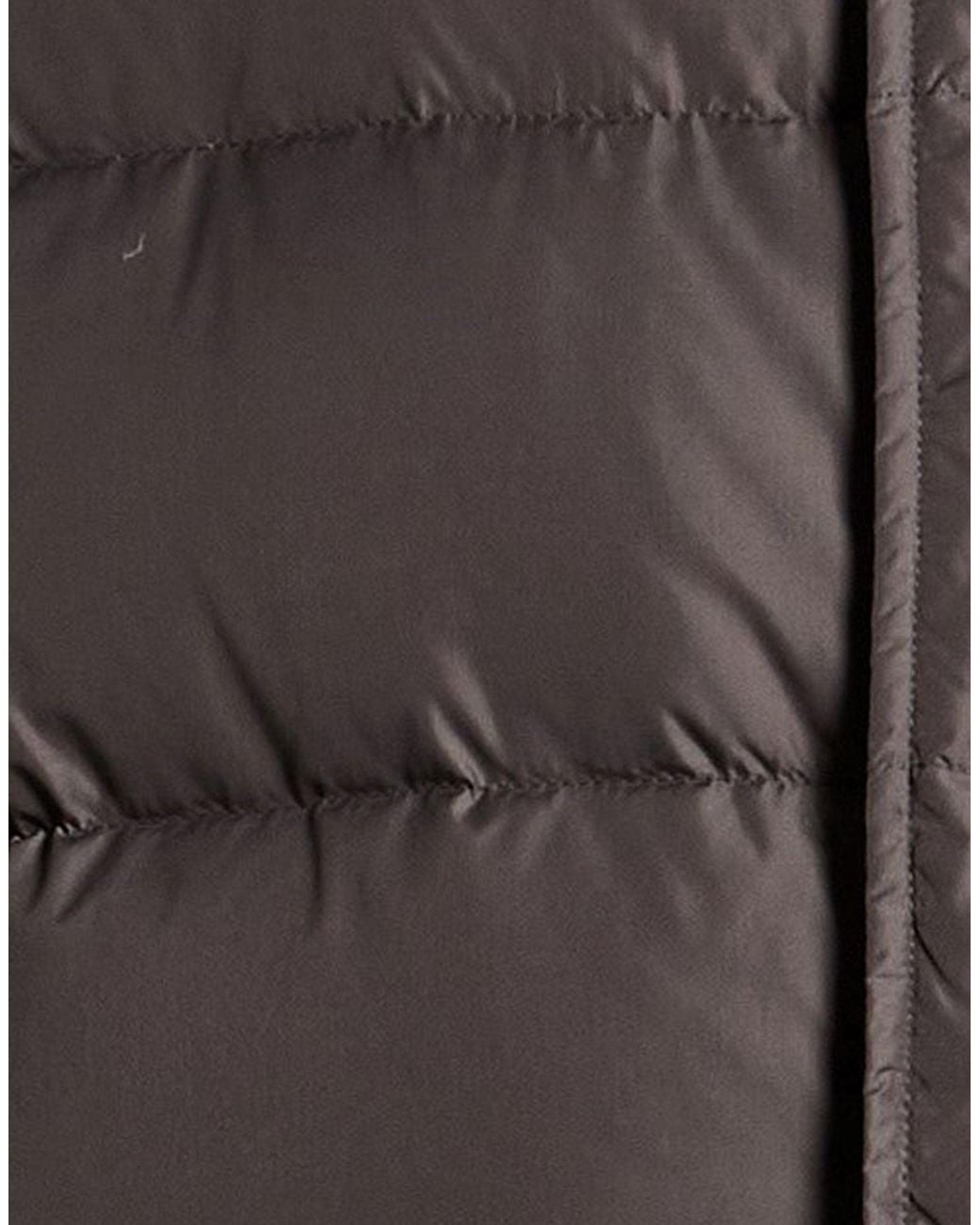 Herno Brown Puffer Polyamide, Viscose for men