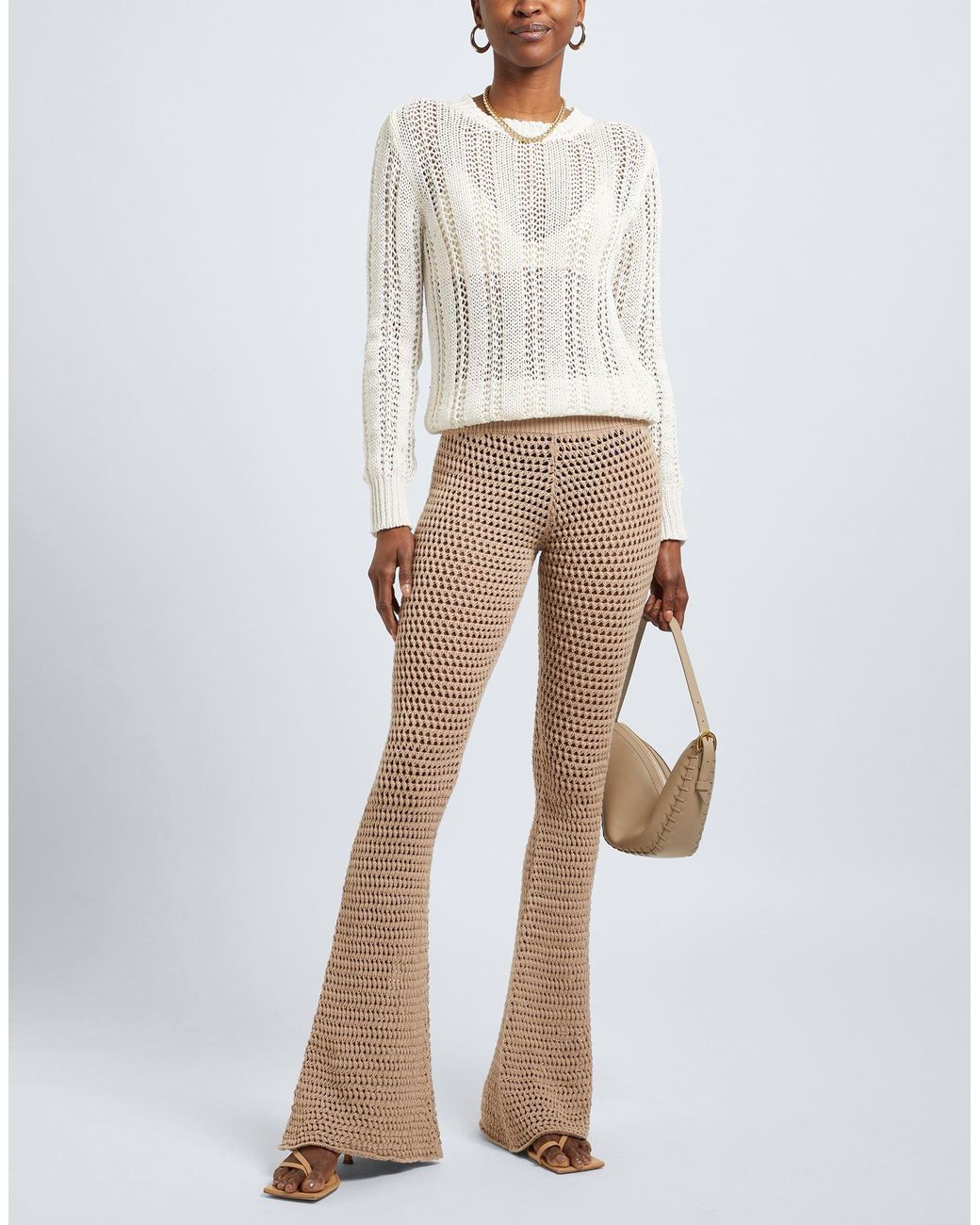 DSquared² Gray Pants Cotton