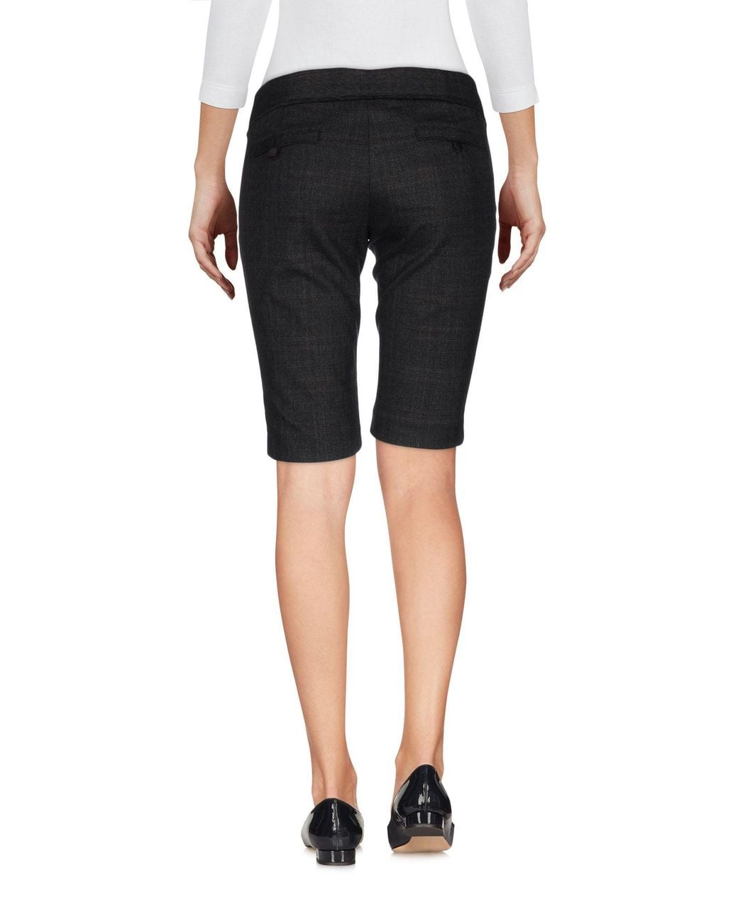 Peuterey Black Shorts & Bermuda Shorts