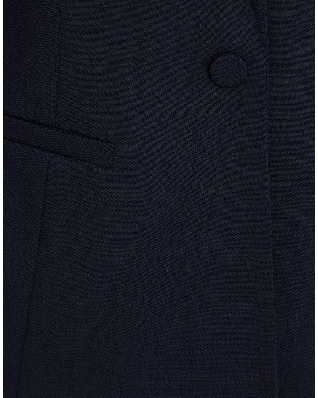 Grifoni Blue Midnight Blazer Virgin Wool, Elastane