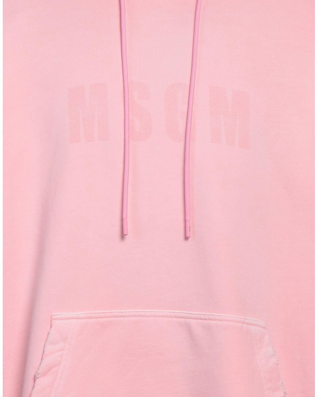 MSGM Pink Sweatshirt for men