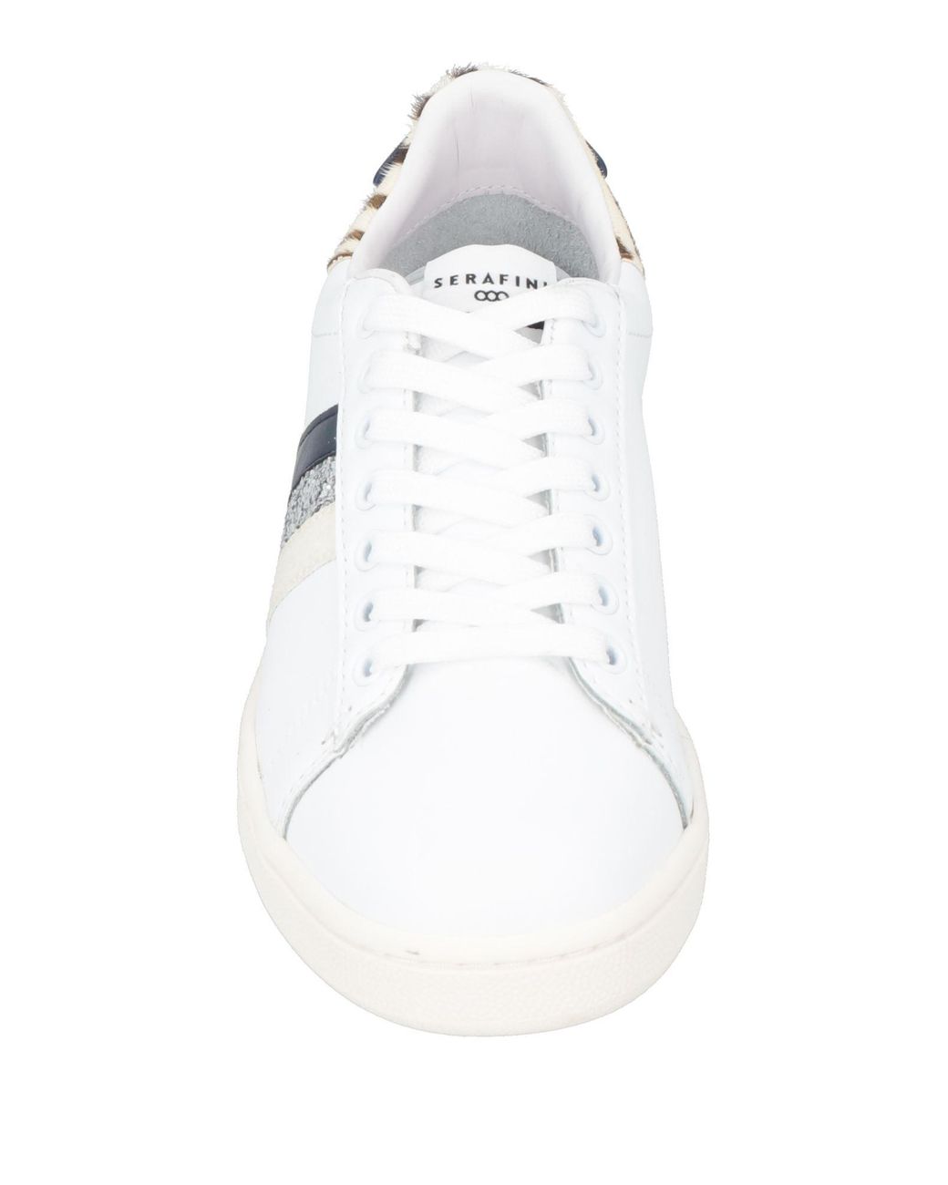 Serafini White Sneakers Leather