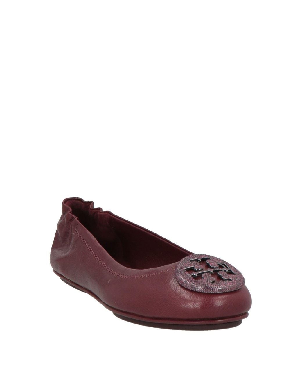 Tory Burch Red Ballet Flats