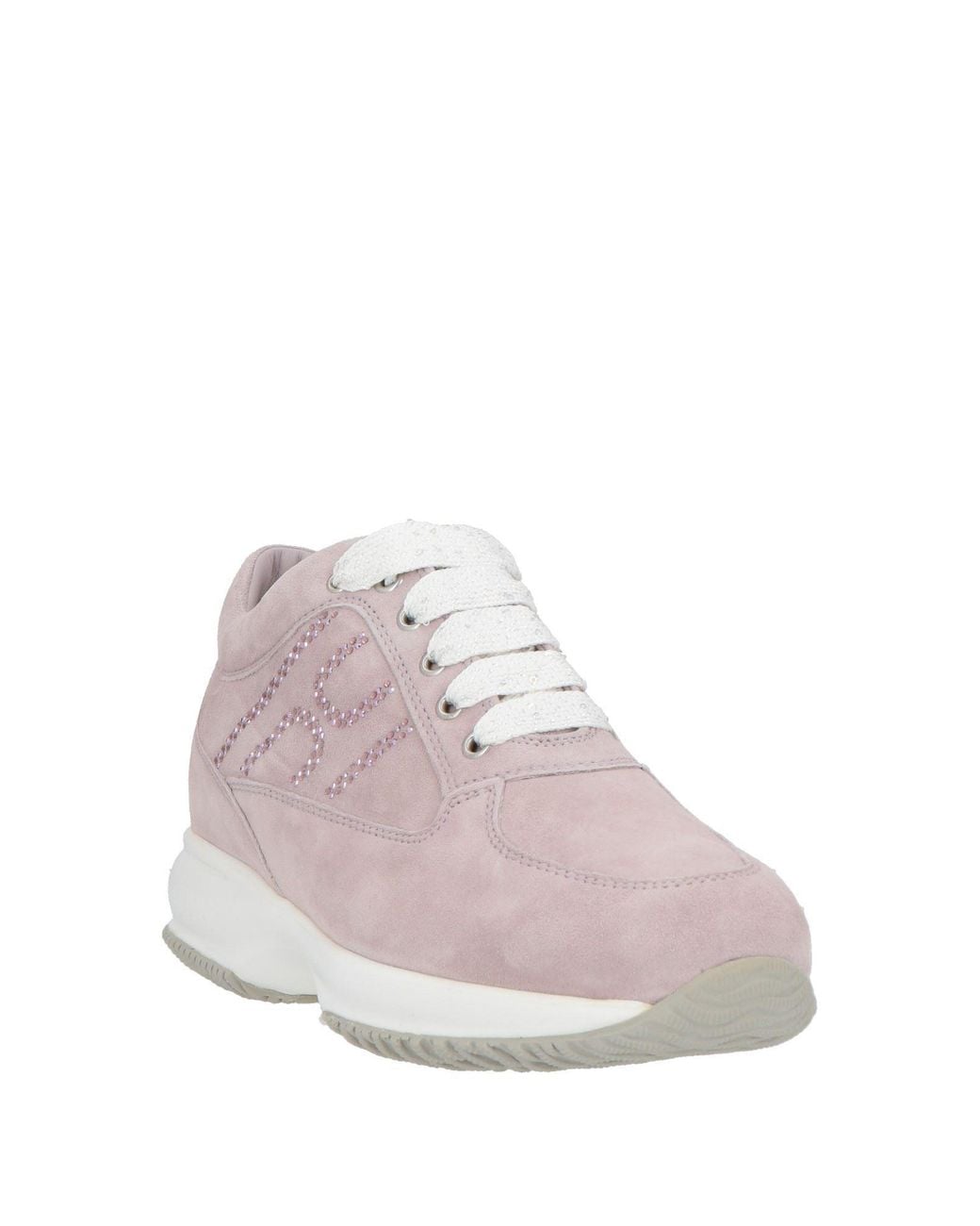 Hogan Pink Sneakers Leather