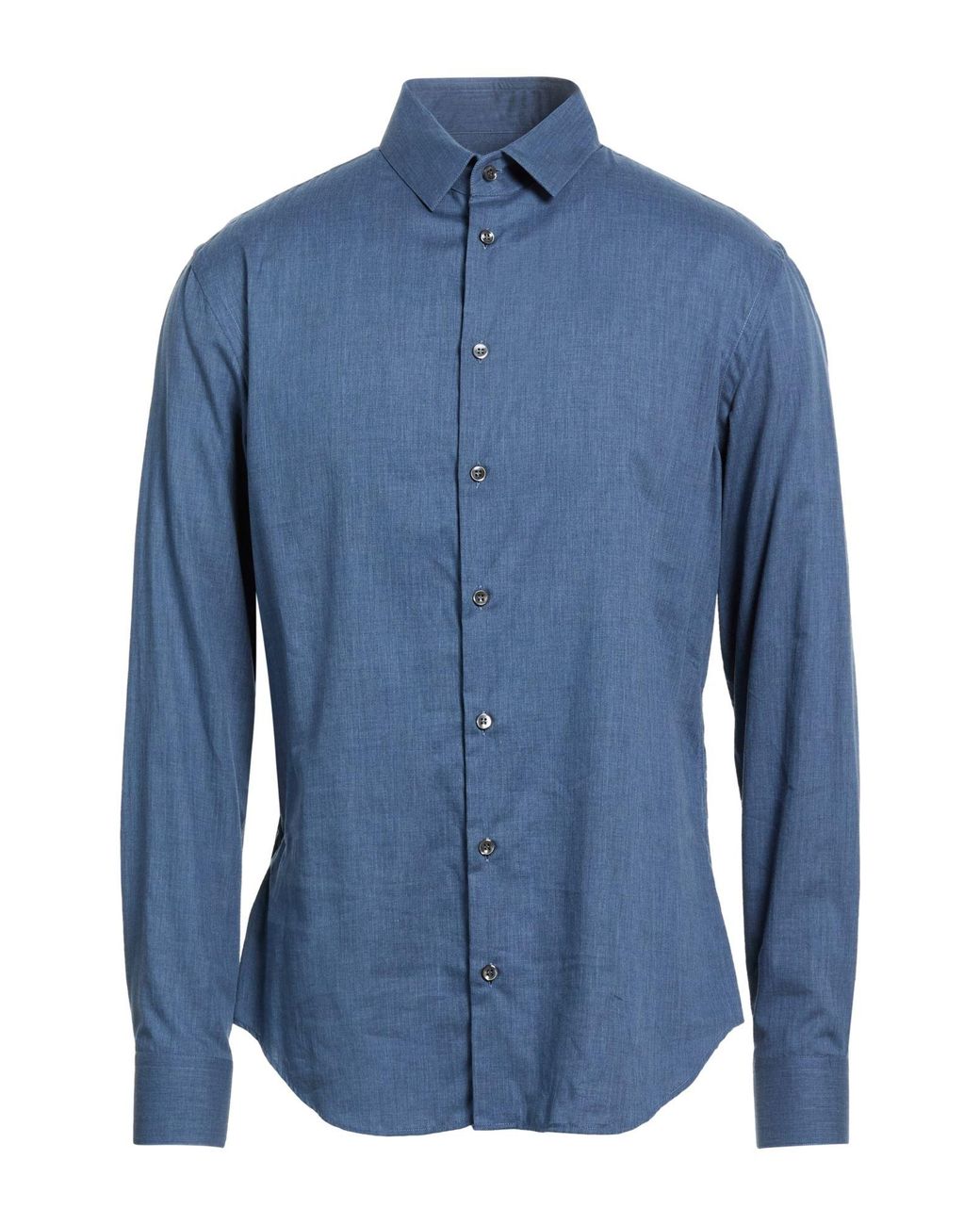 Giorgio Armani Blue Shirt for men