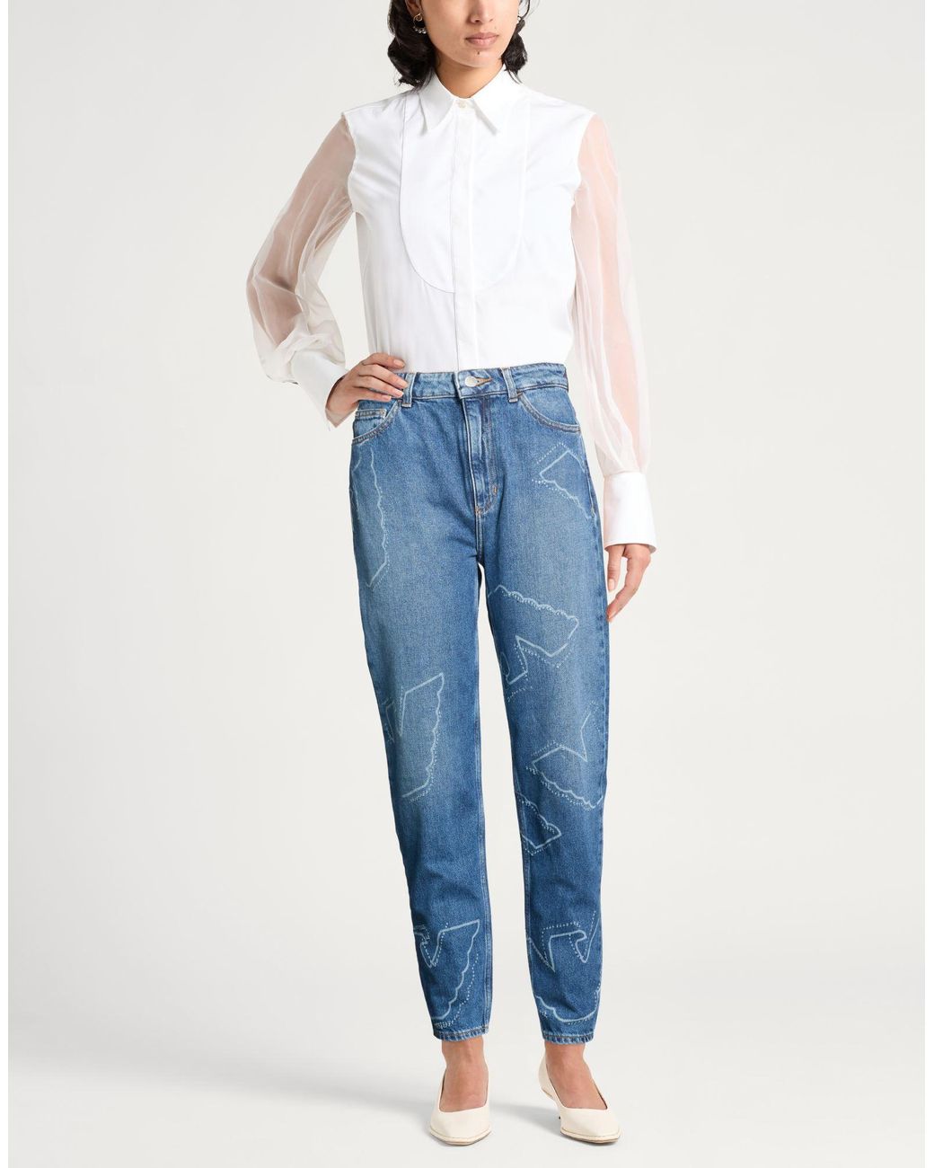 Emporio Armani Blue Jeans Cotton