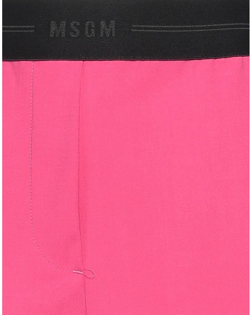 MSGM Pink Trouser