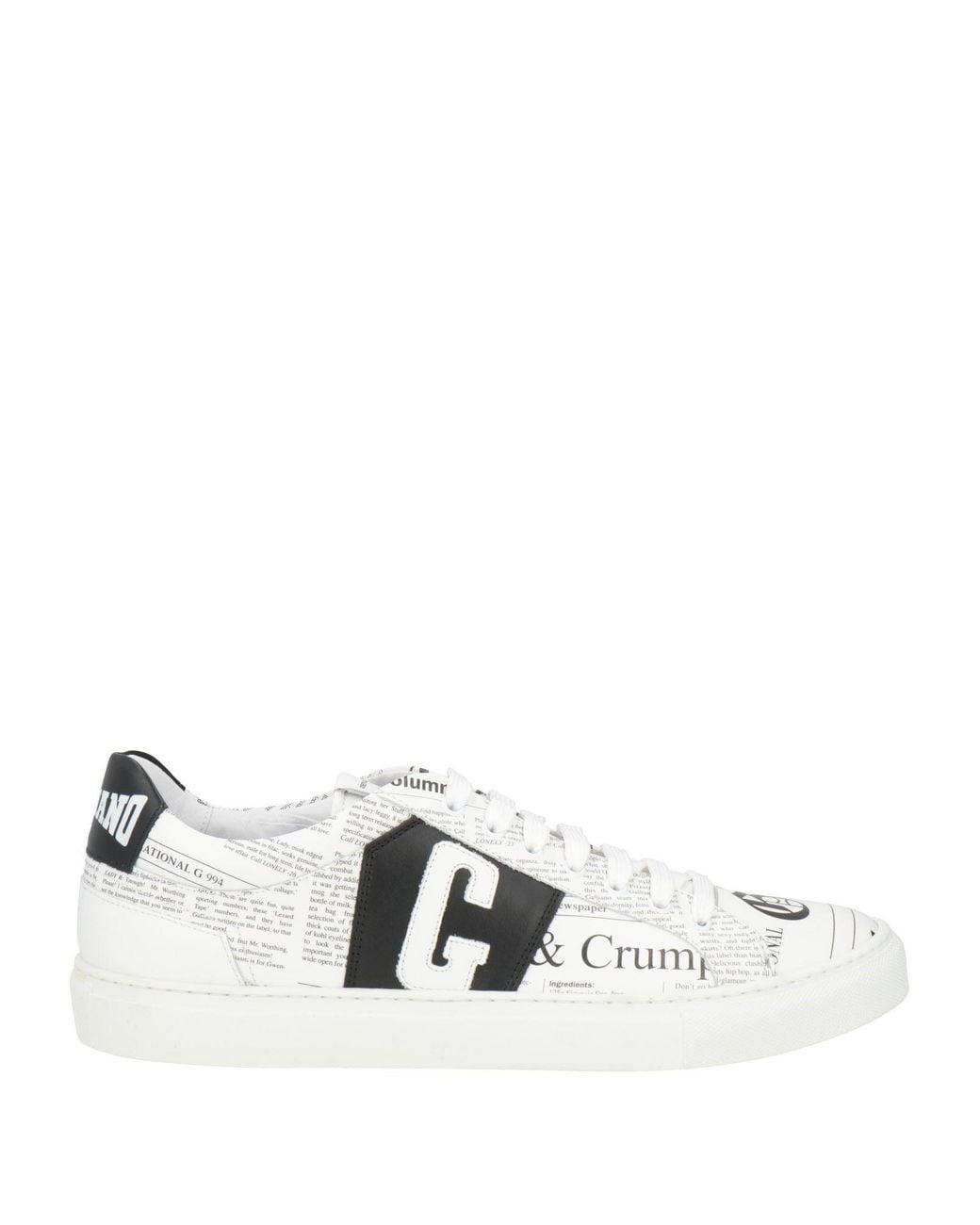 John Galliano White Sneakers Leather for men