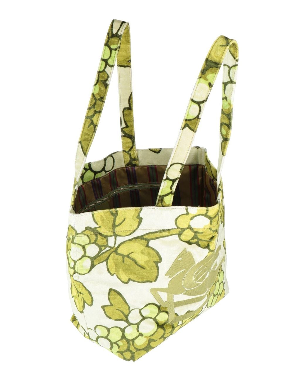 Etro Metallic Shoulder Bag Textile Fibers