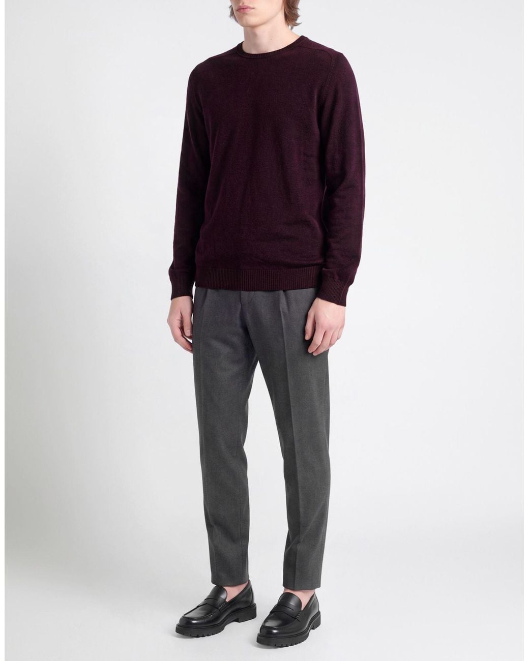 Pullover AROVESCIO de hombre de color Purple