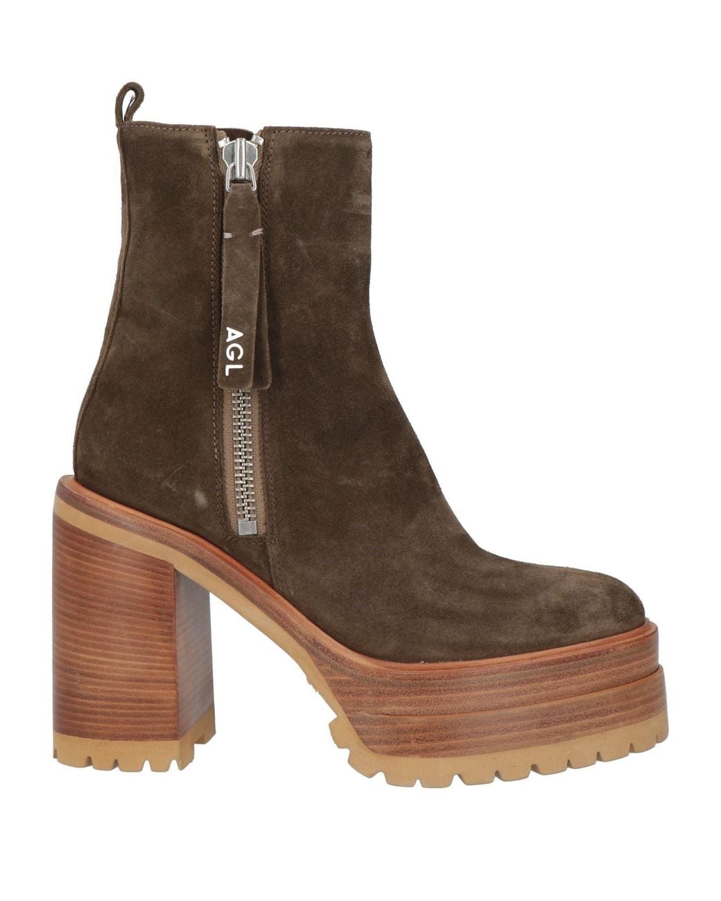 Agl Attilio Giusti Leombruni Brown Ankle Boots