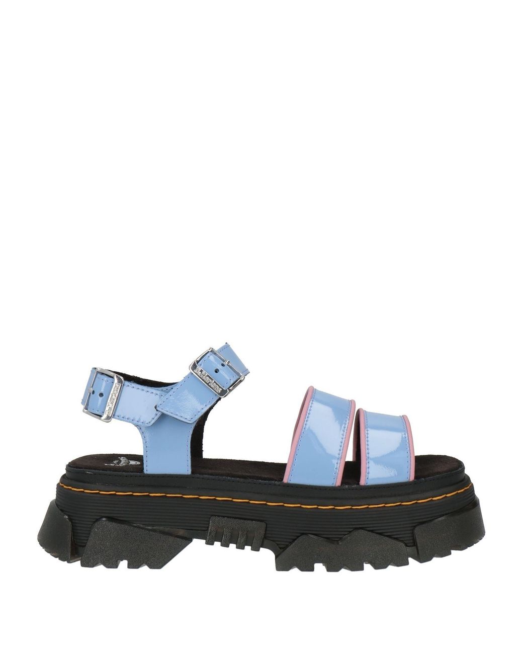 Dr. Martens Blue Light Sandals Leather, Synthetic Material