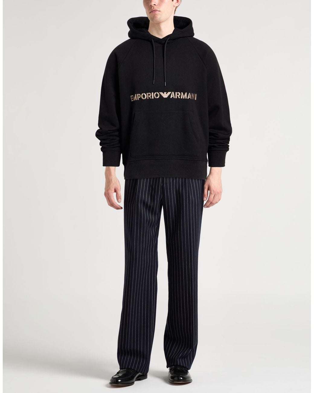 Emporio Armani Black Sweatshirt for men
