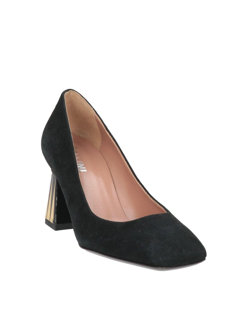 Pollini Black Pumps Leather