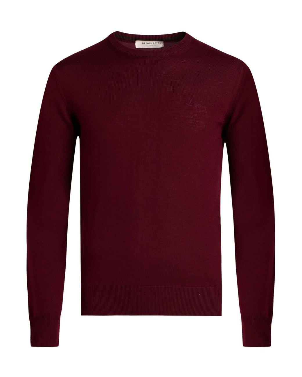 Brooksfield Pullover in Red für Herren
