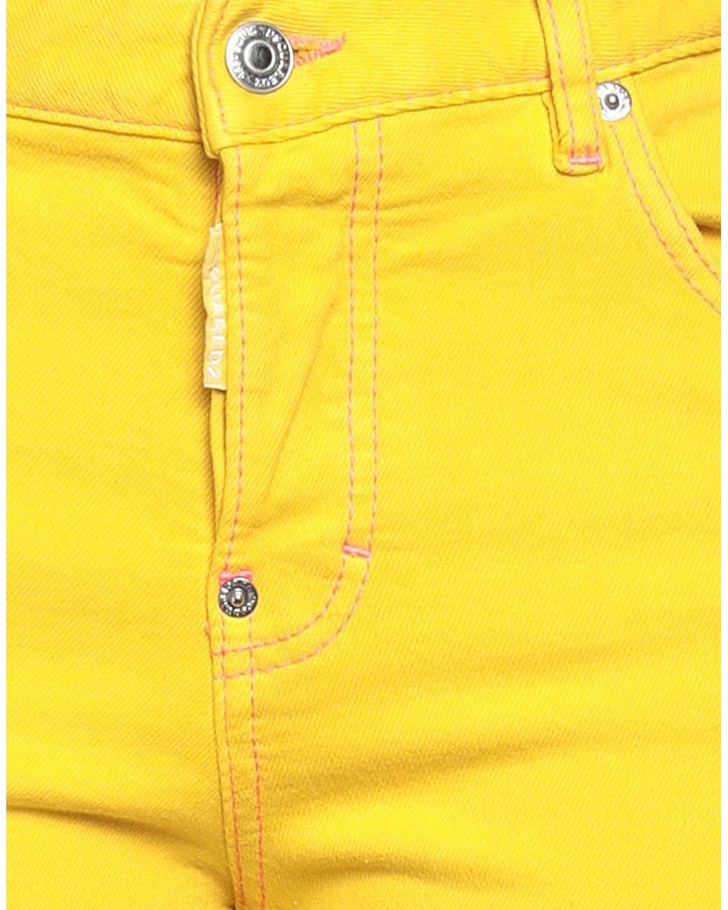 DSquared² Yellow Jeans