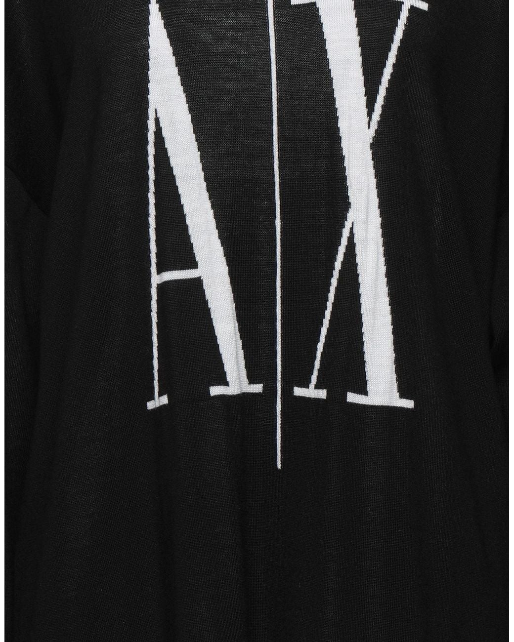 ARMANI EXCHANGE Black Jumper