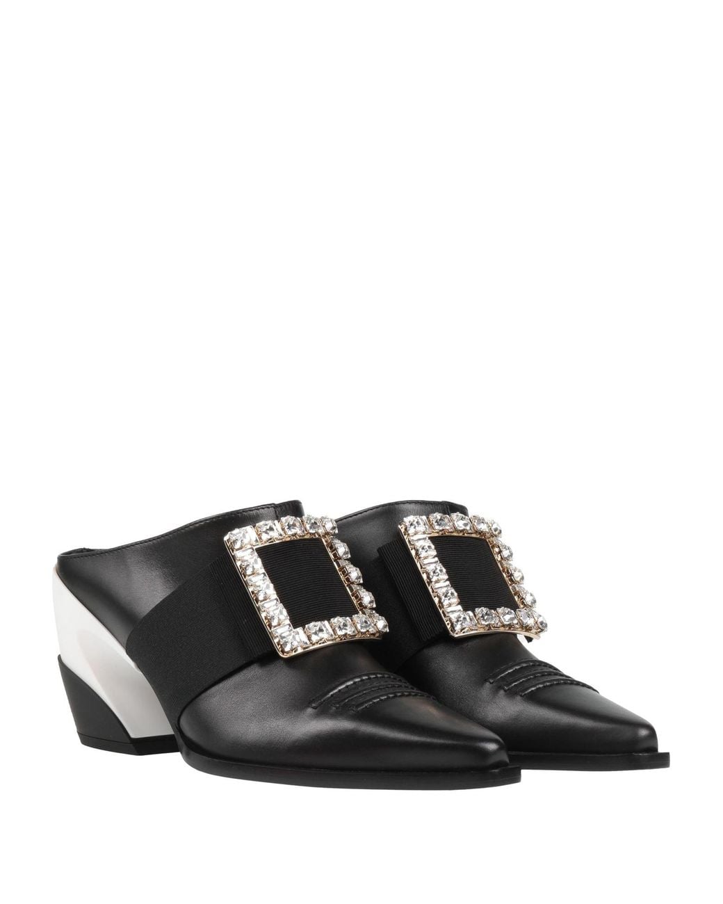 Roger Vivier Black Mules & Clogs