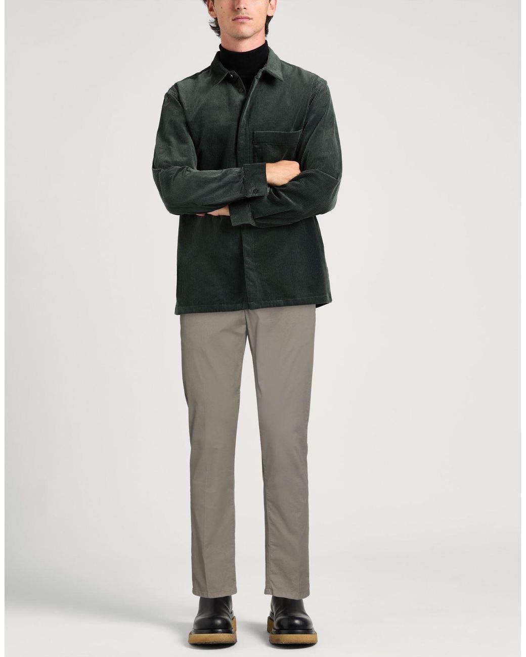 Dondup Gray Trouser for men