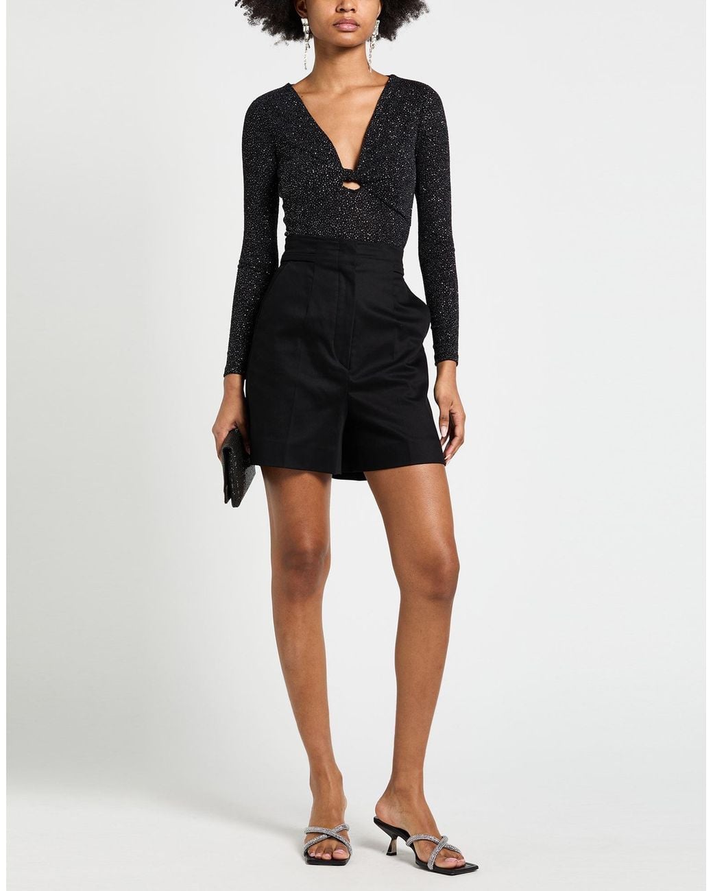 Ba&sh Black Bodysuit