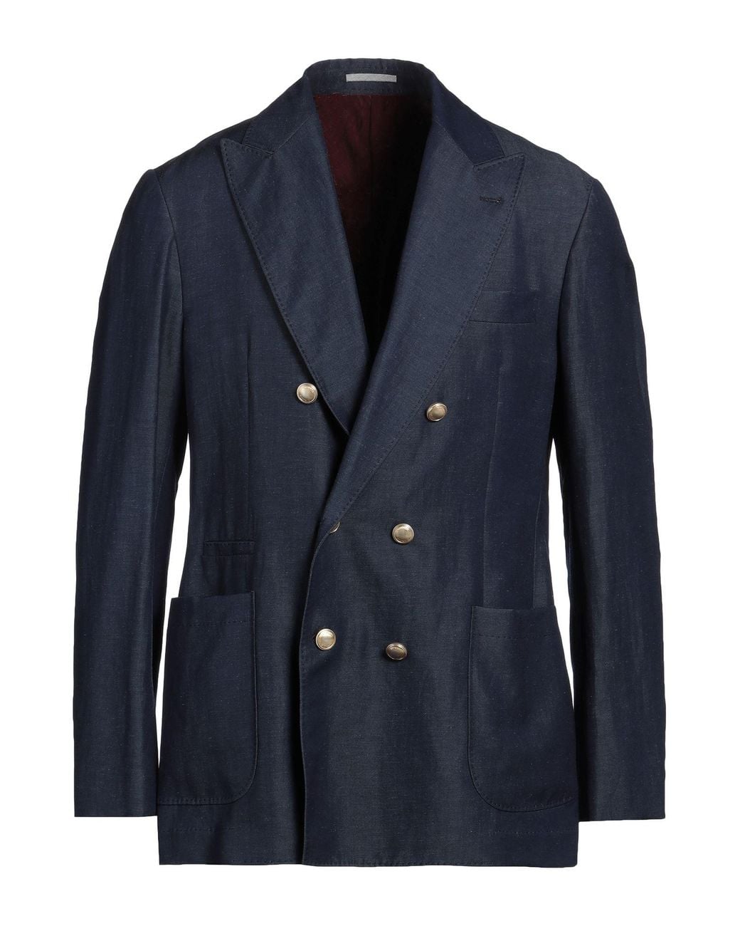 Brunello Cucinelli Blue Blazer for men