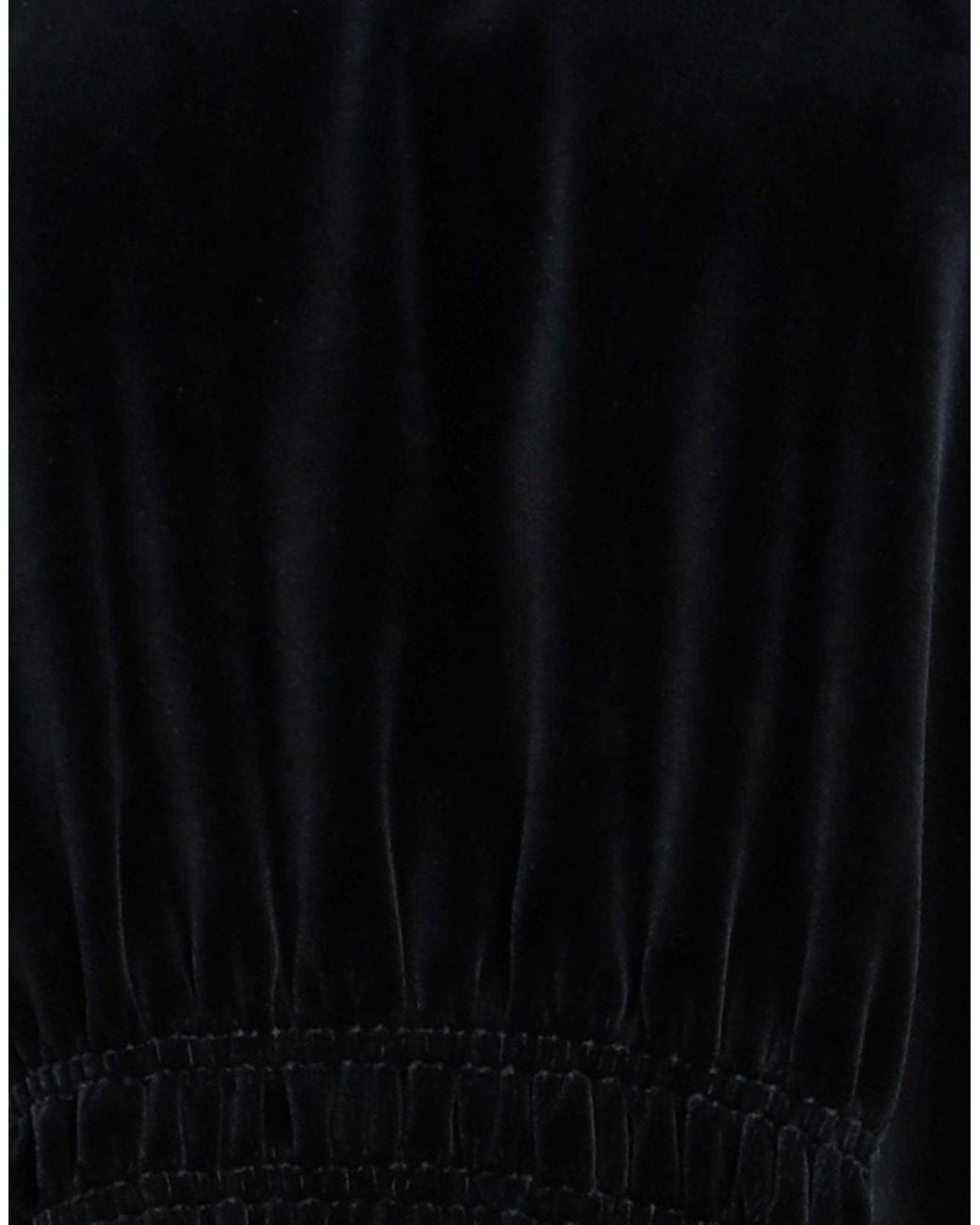 Alberta Ferretti Black Midnight Sweatshirt Cotton, Polyester, Elastane