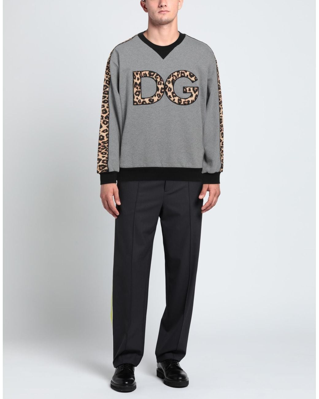 Dolce & Gabbana Gray Sweatshirt for men