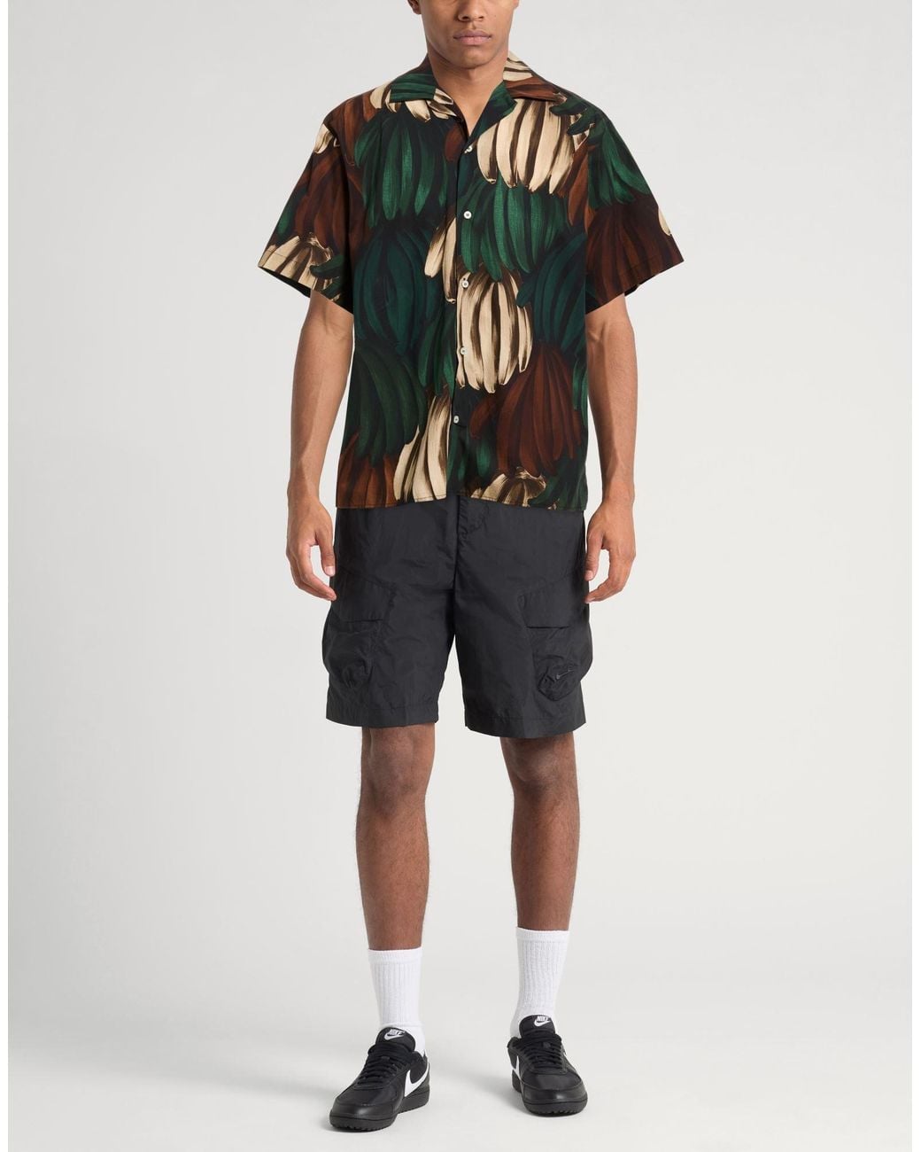 MSGM Green Shirt Cotton for men