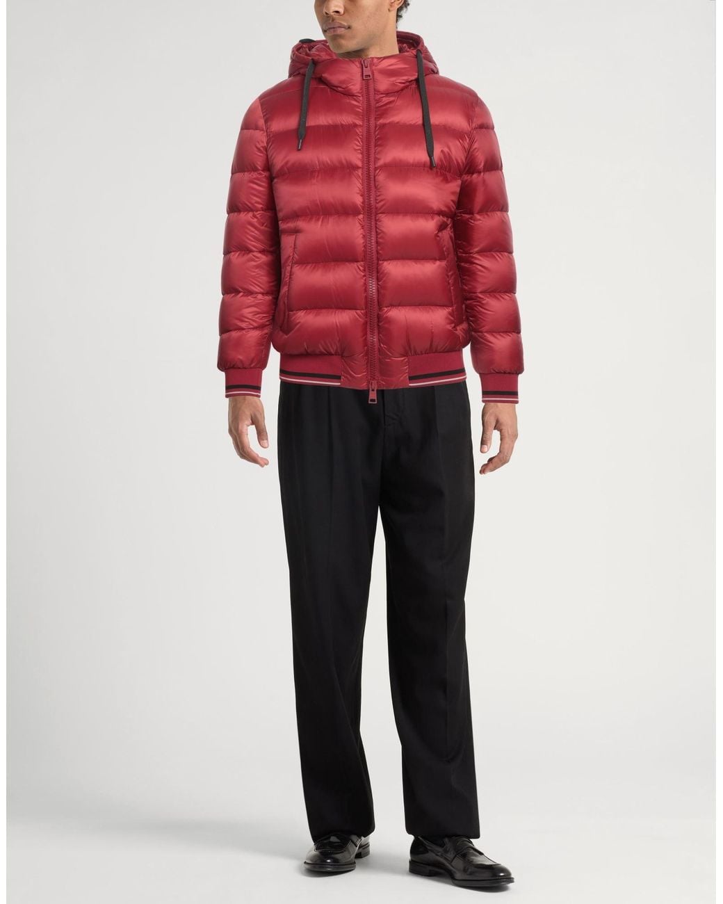 Herno Red Puffer for men