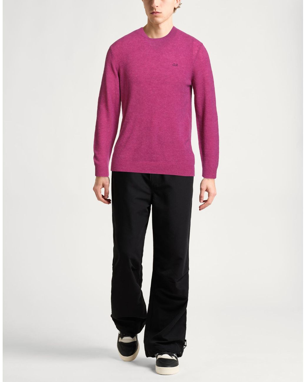 Sun 68 Pink Jumper for men