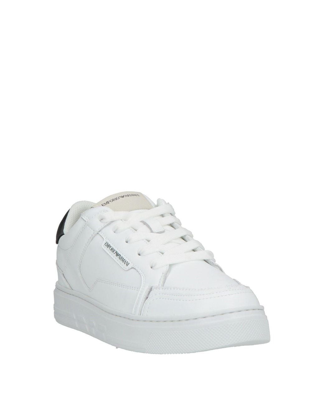 Emporio Armani White Trainers