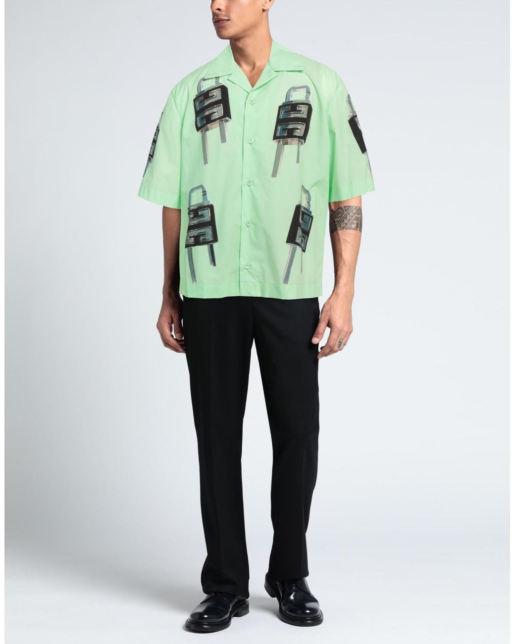 Givenchy Green Shirt for men