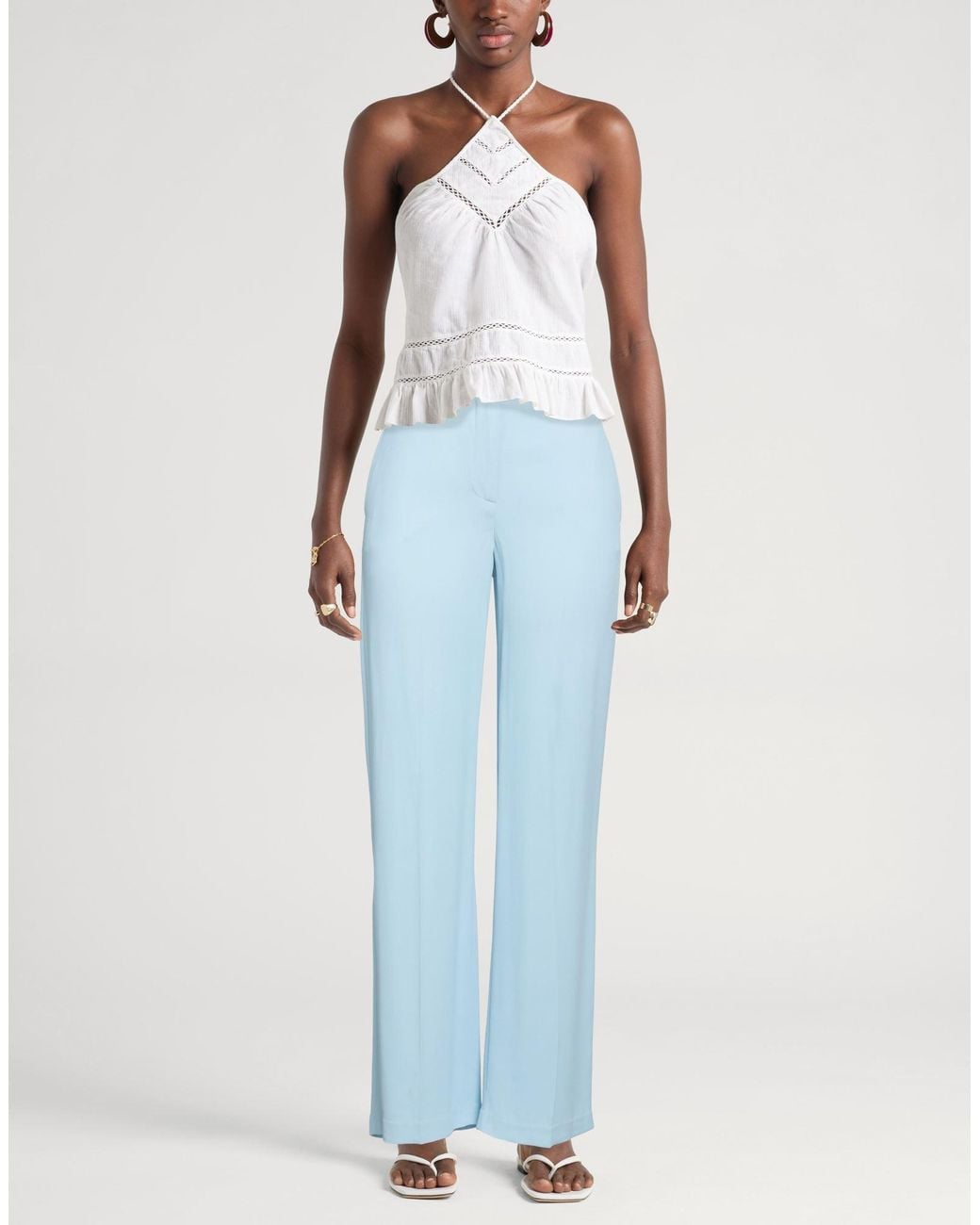 SEVENTY VENEZIA Blue Trouser