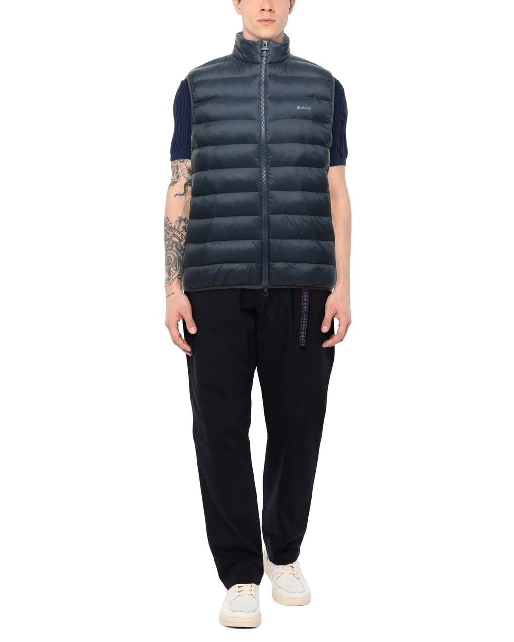 Barbour Blue Vest for men
