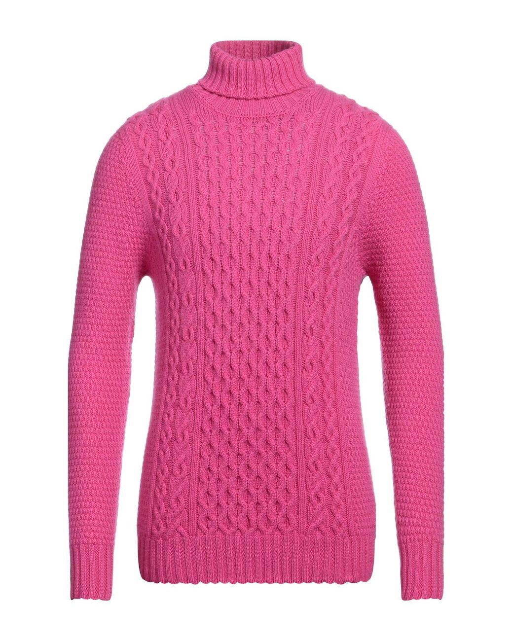 Drumohr Pink Turtleneck for men