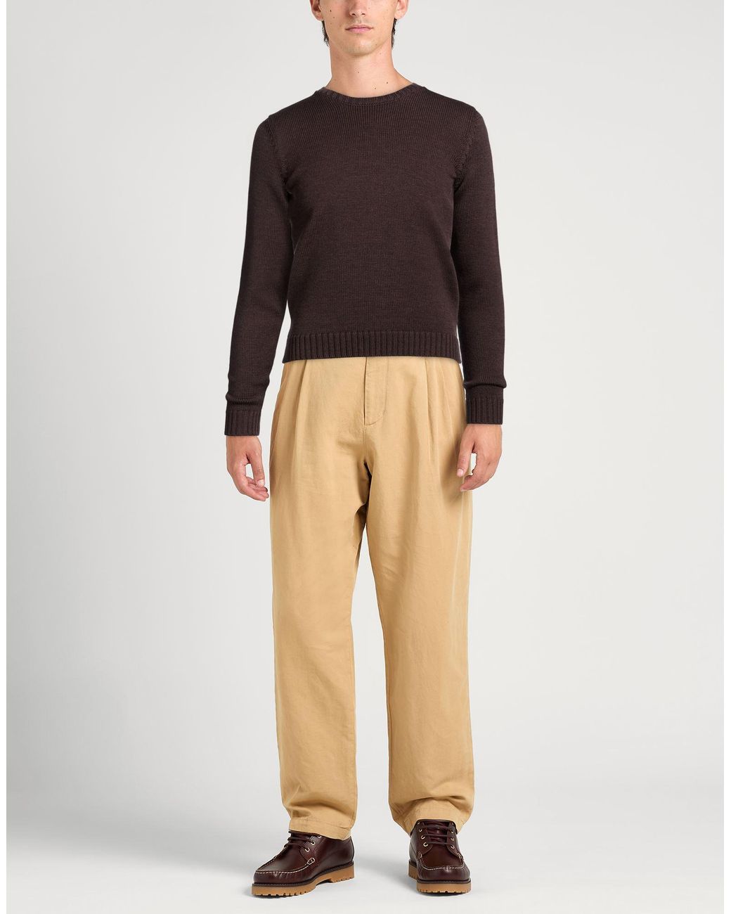 Pullover Zanone de hombre de color Brown