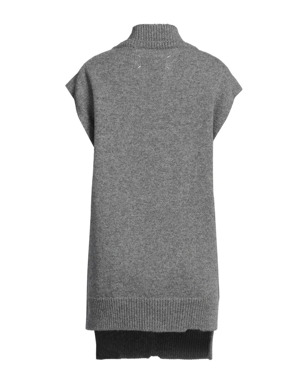 Maison Margiela Gray Sweater Wool, Linen, Cotton