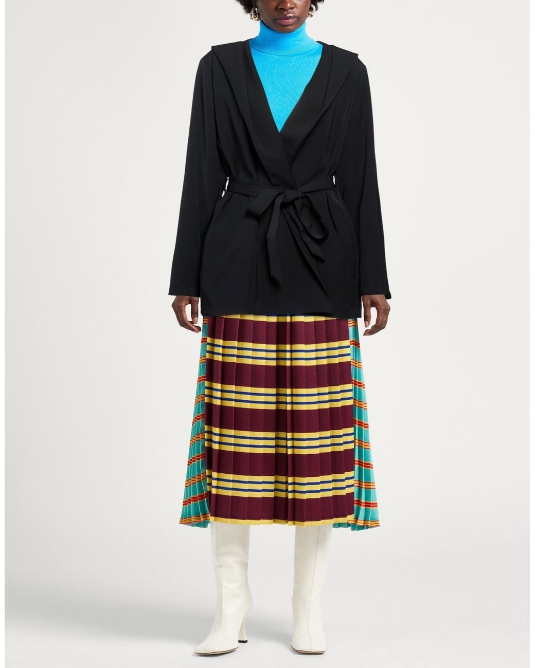Twinset Black Jacket Polyester