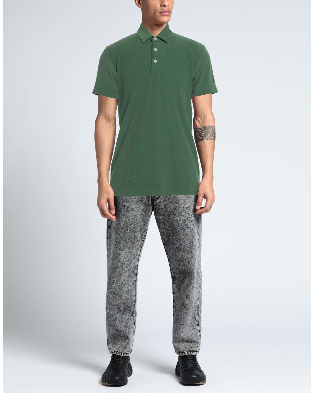 Suns Boards Green Polo Shirt for men